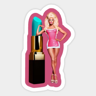 Drag Queen Royalty Original Aesthetic Tribute 〶 Sticker